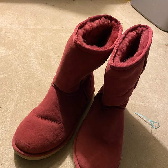 UGG Shoes - Mid calf red ugg boots